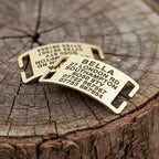 25mm Brass Agility Tag