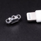 Stainless steel, Miniature Permanent Hex Locking Clasp. 24/7 Daily Wear, Day Collar.