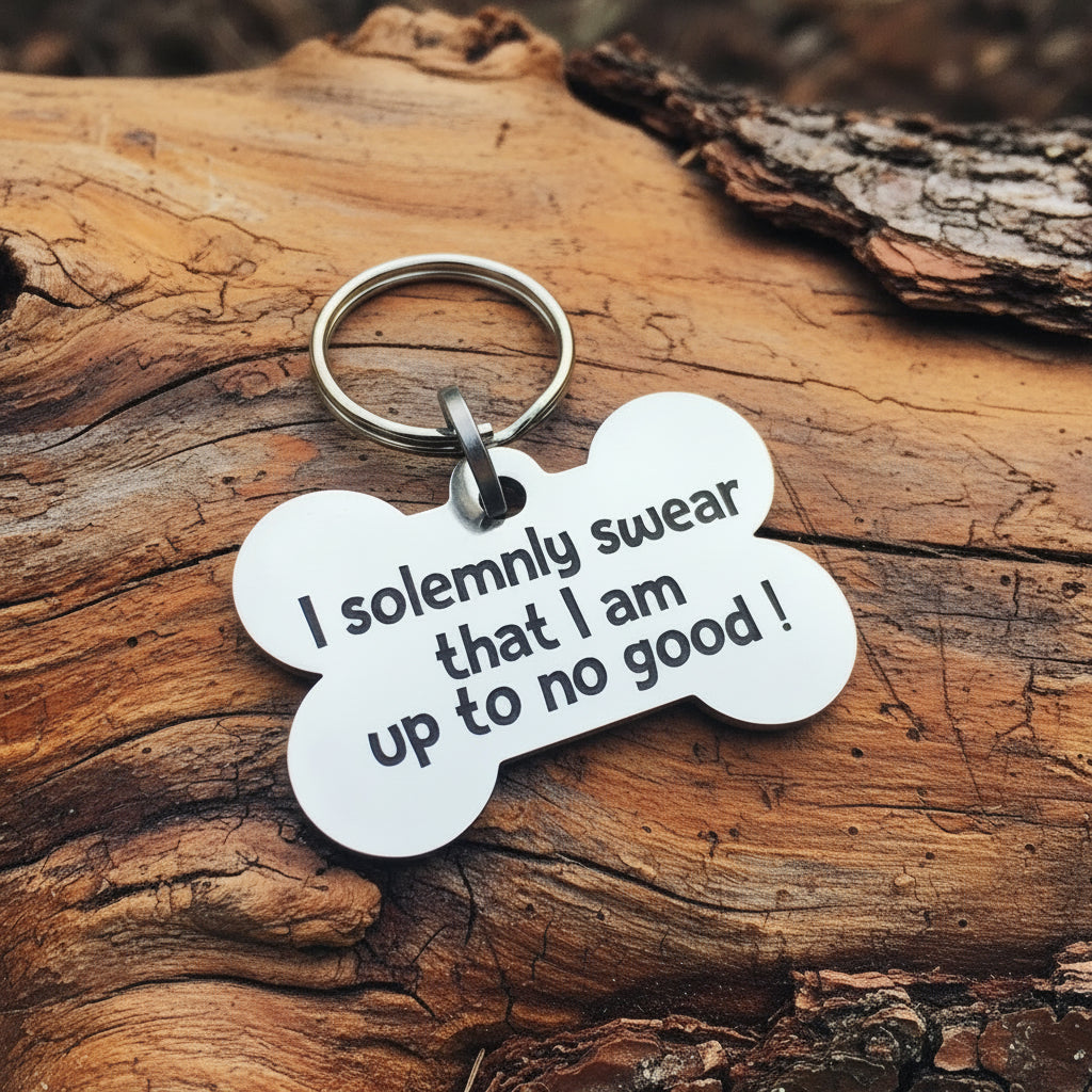 I solemnly swear that I am up to no good bone tag