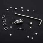 stainless hex lock set