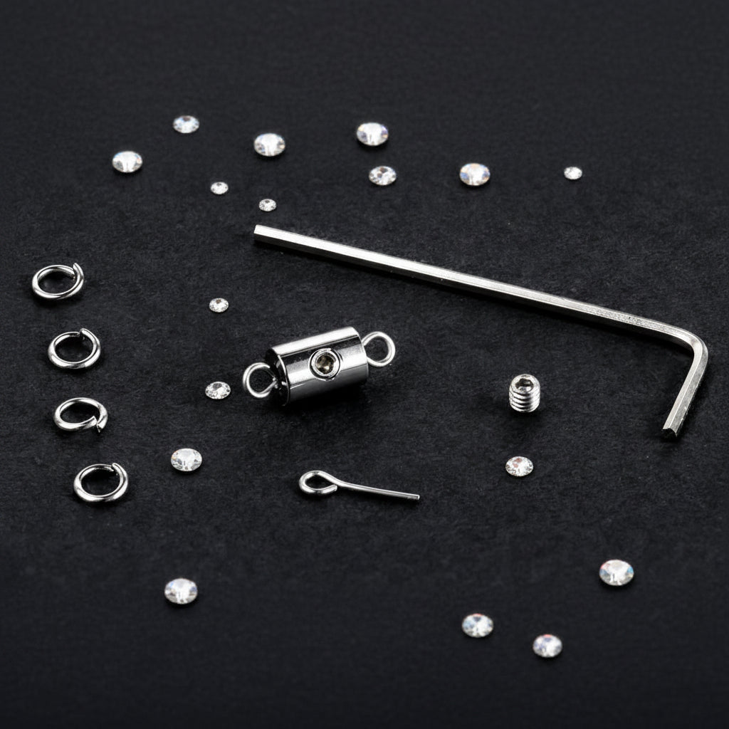 stainless hex lock set